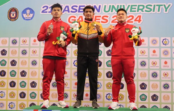 Mayza, Pejudo Lampung Wakili Indonesia Raih Perak di Asean University Games di Surabaya