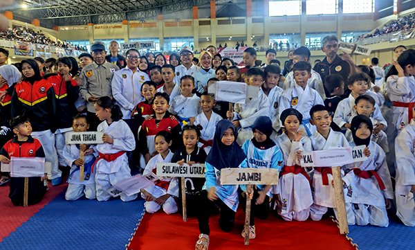 Indonesia Open Karate Championship 2026 Catatkan Iven Dengan Peserta Terbesar Di Lampung