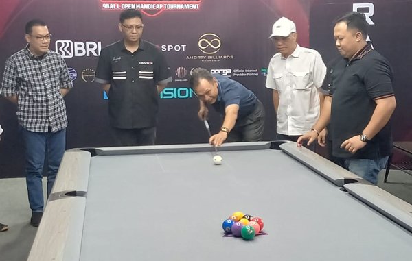 Ketum KONI: Terima Kasih Drachen Sudah Turut Membina Biliar Lampung