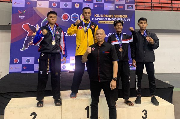 Reza Raih Emas, Hapkido Lampung Hari Pertama Loloskan 7 Atlet ke PON 2024