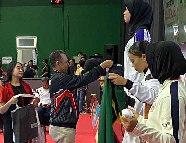 Kalah Dari Atlet Pelatnas, Carraya Persembahkan Perak Taekwondo