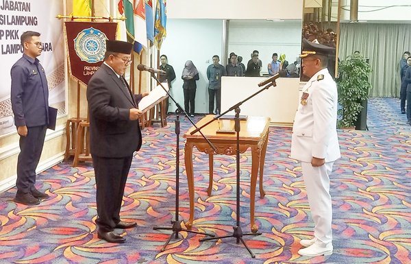 Hari Ini, Aswarodi Dilantik Pj Bupati Lampung Utara