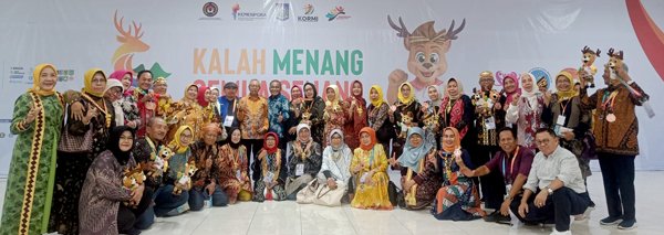 Fornas NTB: KBI Sumbangkan 10 Medali Untuk Kontingen Lampung