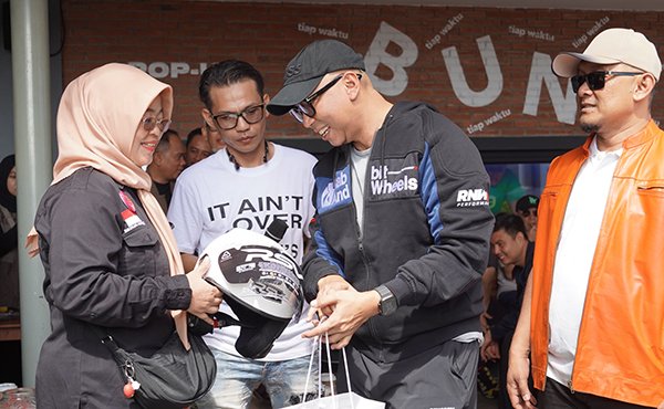 Ngobrol Bareng Bikers, Gubernur Ungkapkan Penguatan Ekonomi dan Sinergi Pembangunan