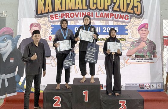 Ka Kimal Cup 2025, Hasilkan Pesilat Tangguh Lampung