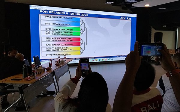 Hasil Drawing Judo, 6 Judoka Mendapat Bye
