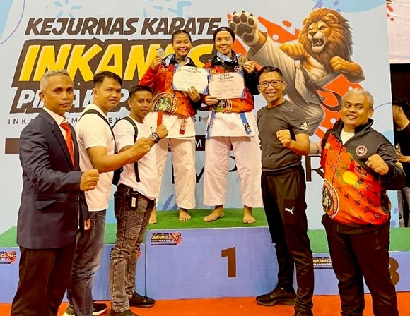 Karateka Lampung Raih 8 Medali dari Kejurnas Inkanas Piala Kapolri 2024