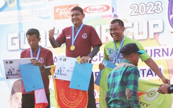 Fespati Lampung Raih Emas dan Perak Horsebow Archery Piala Gubernur Sumsel