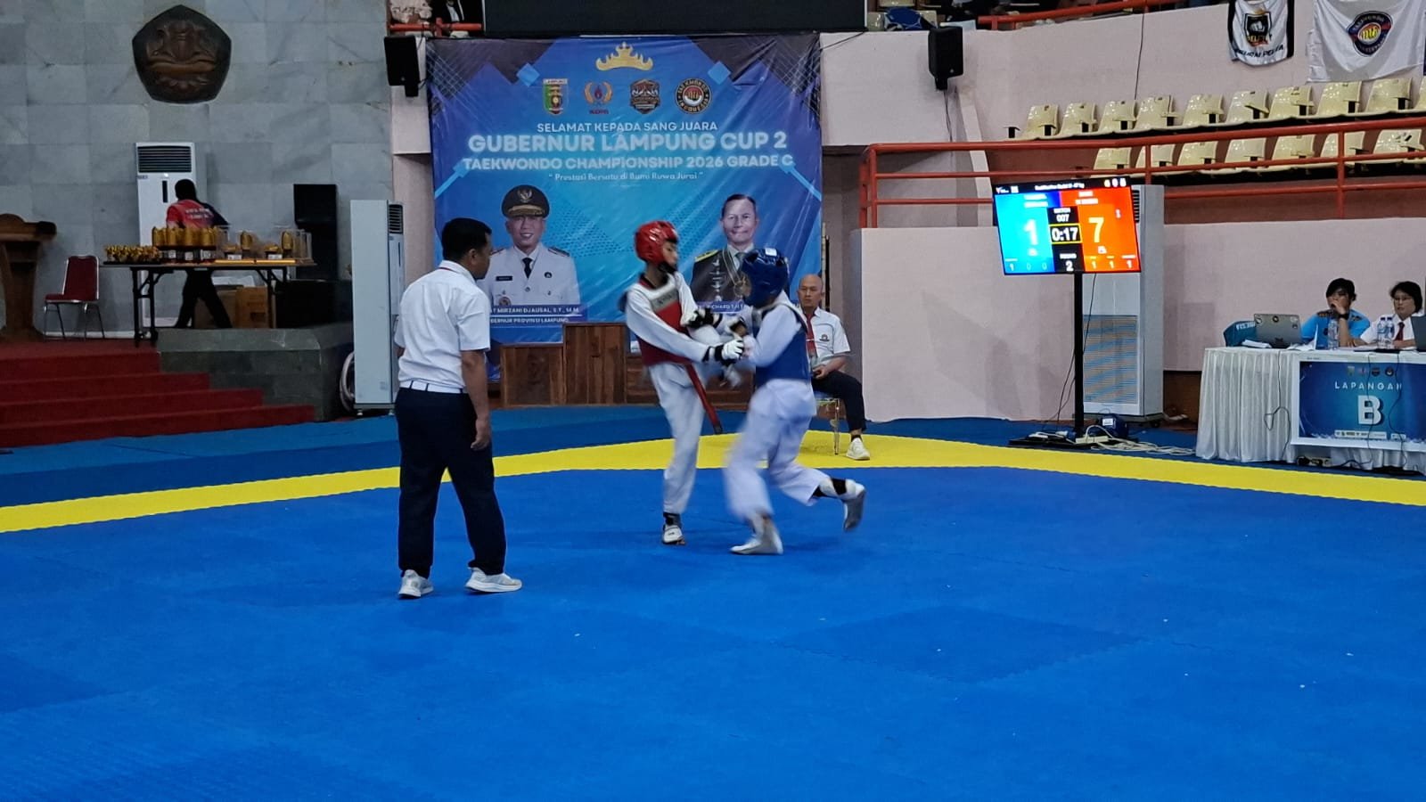 Atlet dari 6 Provinsi Tumpah di Taekwondo Gubernur Cup Series II di Lampung