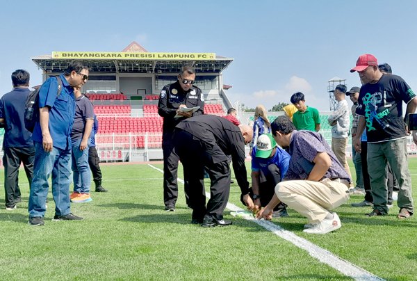 Tahap Akhir Pemeriksaan Stadion Utama Sumpah Pemuda