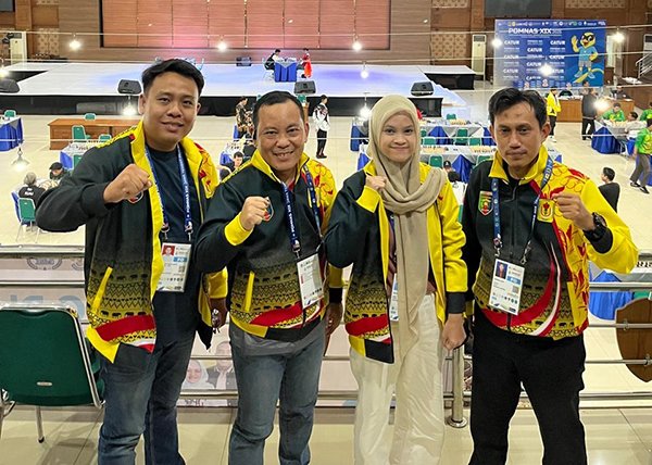 Mahasiswi UBL Nabila Raih Medali Perak untuk Lampung di POMNAS XIX 2025