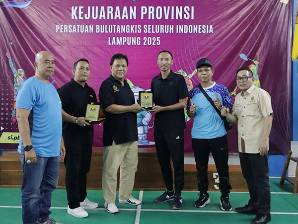 Kejurprov Bulutangkis Lampung 2025 Berakhir, Ini Pesan Bang Aab