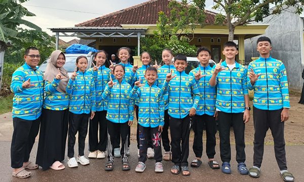 Meningkatkan Jam Terbang, Lampung Turunkan 10 Pesenam Aerobik ke Jabar Gimnastik Open 2025