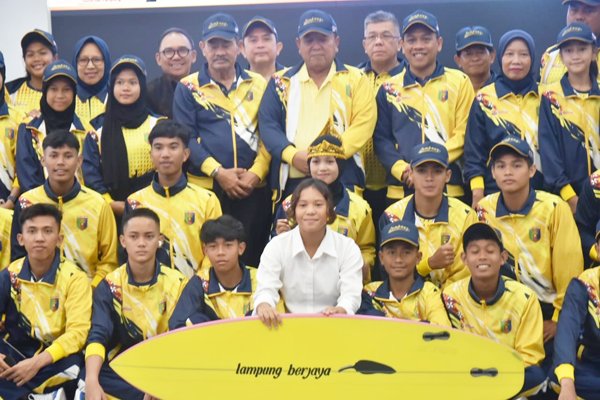 Lepas Kontingen Popnas, Gubernur: Kalian Adalah Aset Berharga Provinsi Lampung