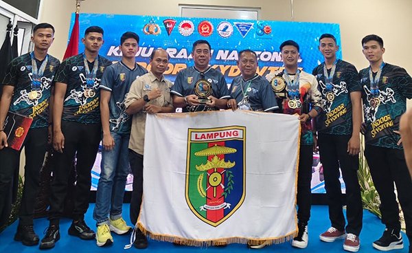 Raih 3 Medali di Kejurnas, Tim Terjun Payung Lampung Makin PeDe Menatap PON 2028