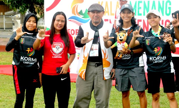 Fornas NTB: Persejasi Putri Lampung Raih Perunggu