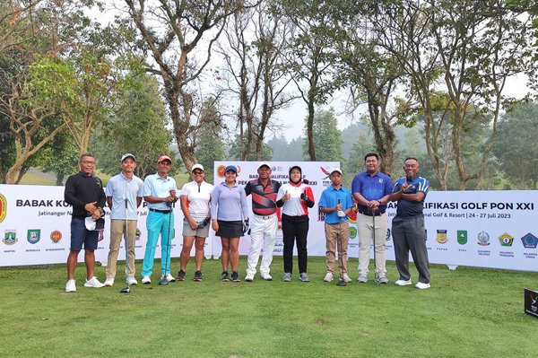 Ditengah Kepungan Tim Elit, Golf Lampung Loloskan Tiga Atlet ke PON XXI
