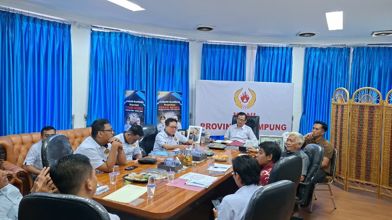 KONI Lampung Koordinasi Dengan Cabor Petakan Peluang