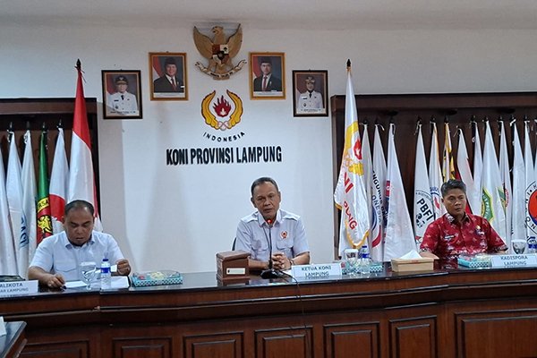 KONI Lampung Resmi Tetapkan 32 Cabang Olahraga untuk Porprov X 2026 di Bandar Lampung