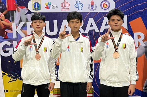 Dua Pegulat Lampung Tunjukkan Potensi di Kejuaraan Gulat Pelajar DKI Jakarta 2026