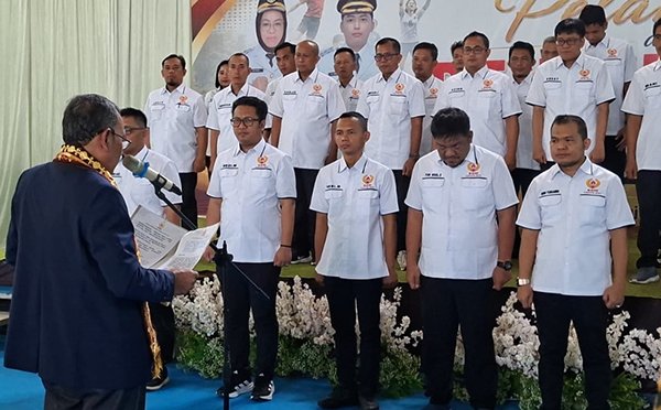 Fokus Pembinaan Usia Dini, Pengurus KONI Mesuji 2026-2030 Resmi Dilantik
