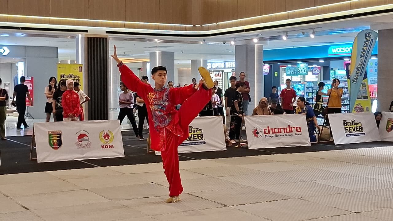 WI Lampung Gelar Wushu Taolu Championship – Qualifying Stage di Mall