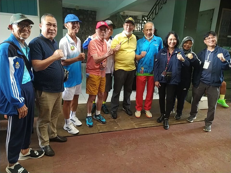 Mantan Dirut Bank Lampung Maskot Tenis Baveti, Tim Putra Lampung Terhenti