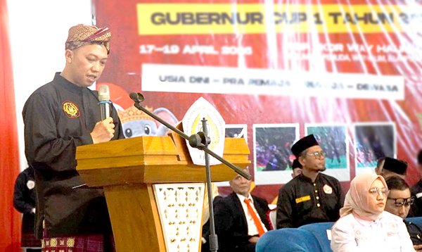 Peserta Membludak, Kejuaraan Pencak Silat Gubernur Cup I Dibuka Sekdaprov