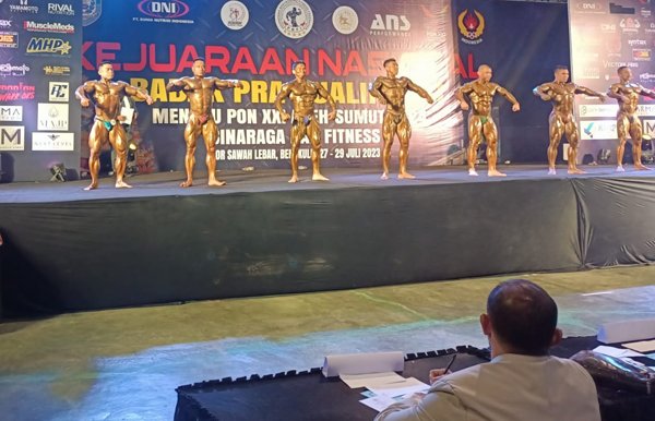 Binaraga Lampung Awali Sejarah dengan Lolos PON XXI