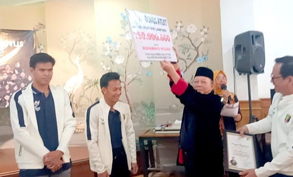 Faishol: Bonus IPSI Pasti Tidak Sebesar KONI Lampung