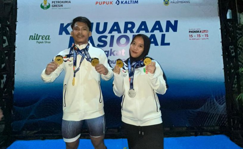 Hari Pertama Kejurnas Angkat Besi 2026, Lifter Lampung Raih Lima Medali Emas