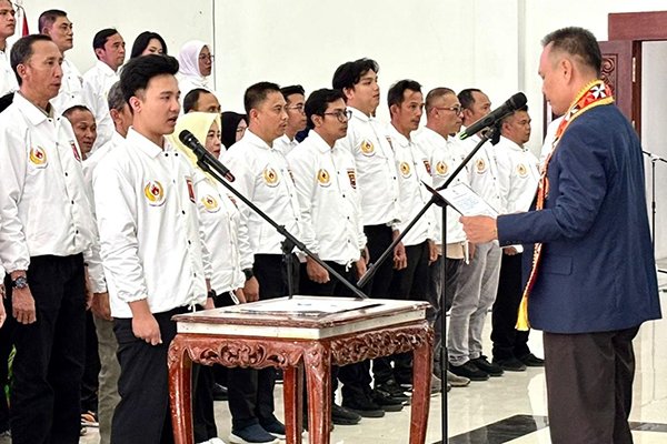 Irfan Fadilla Ketum KONI Termuda Se Provinsi Lampung Nahkodai KONI Lambar