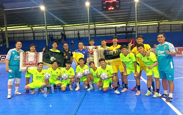 Pesan Bustami Zainuddin Kepada Tim Futsal PON Lampung, Vini Vidi Vici