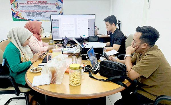 Sembilan Daerah Minta Perpanjangan Waktu, 4.430 Atlet Terdata di Porprov Lampung 2026