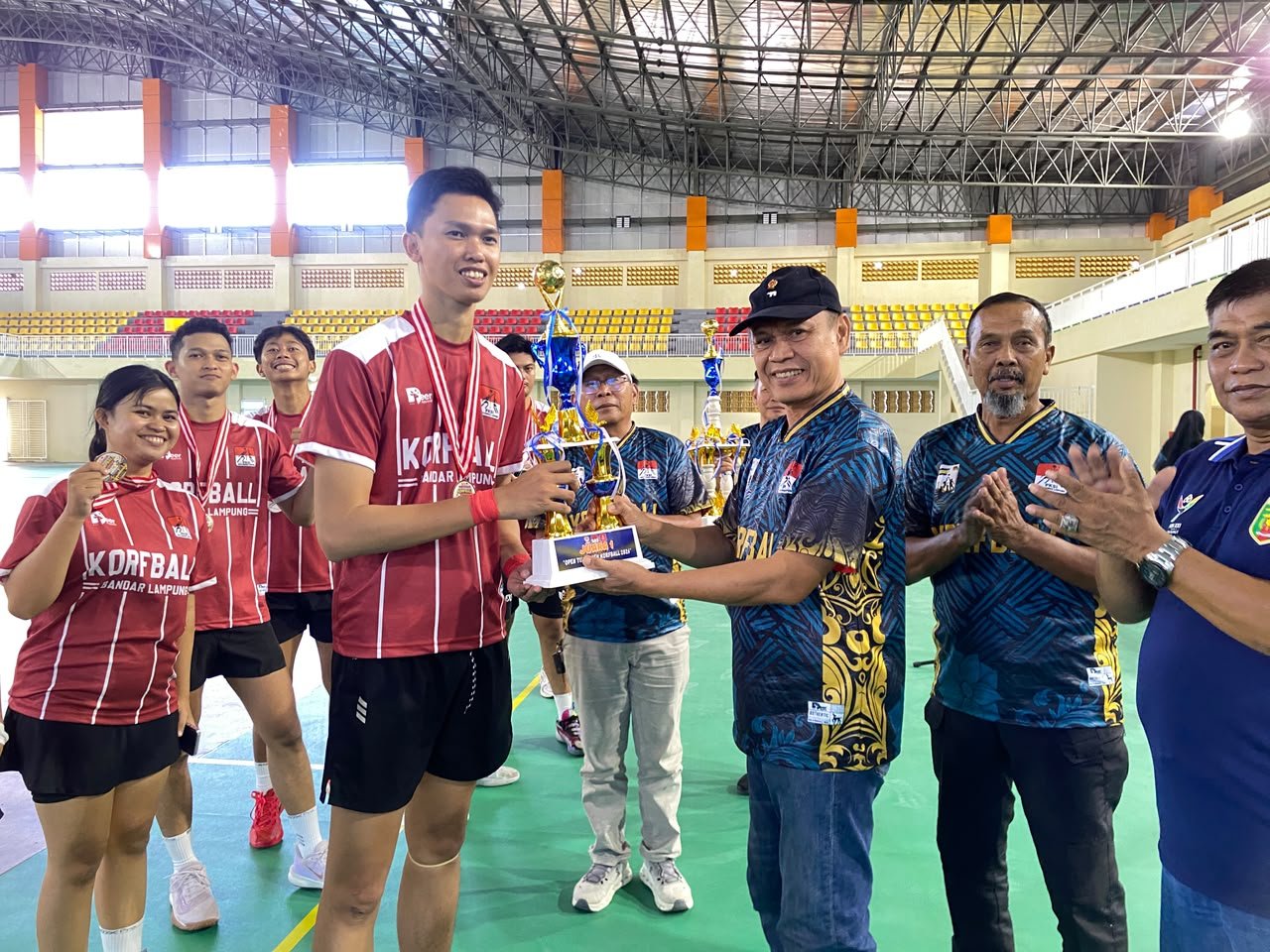 Taufik : Kemampuan Bermain Atlet Korfball Lampung  Sudah Jauh Meningkat