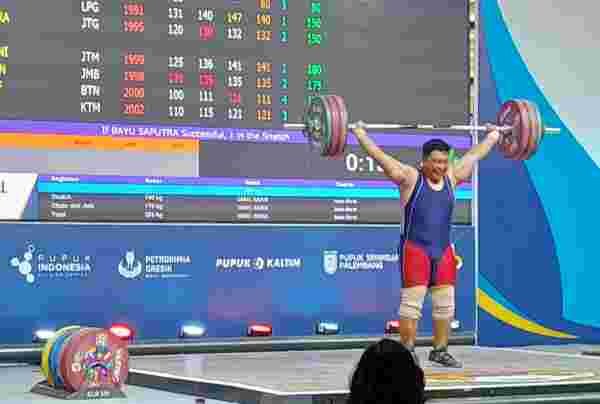 Lifter Bayu Saputra Pecahkan Rekornas, Raih Emas dan Lolos PON 2024