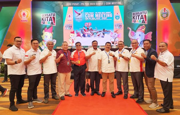CdM Meeting I PON XXI wilayah Aceh Bahas Beberapa Target