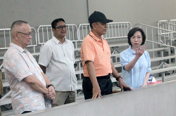 Sempatkan Main Pingpong, Ketum KONI Lampung Berharap PTMSI Pertahankan Medali PON