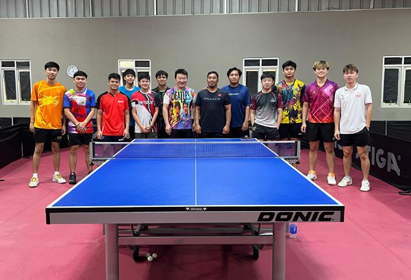 Enam Petenis Meja Philipina Try-Out Di SIM Sports Lampung