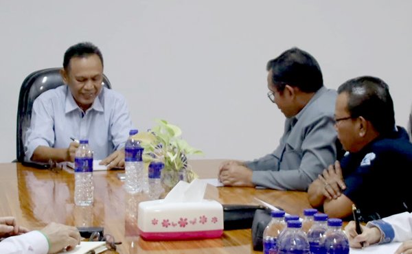 Bapomi Silaturahmi ke KONI Lampung Bahas Sinergitas Atlet Mahasiswa