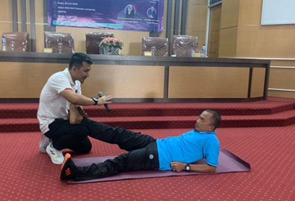 PKM Itera dan Igornas Adakan Pelatihan Suplemen dan Cedera Olahraga
