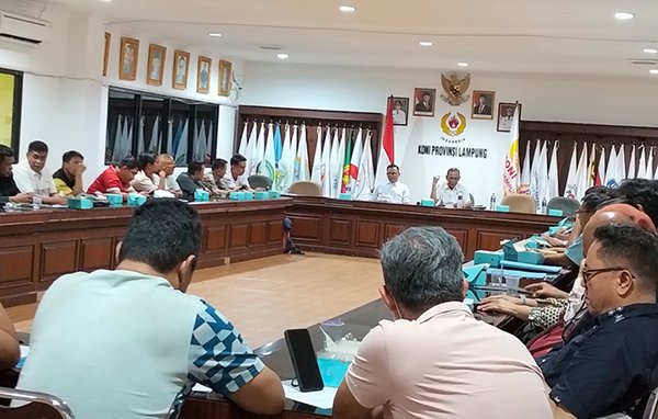 Selasa Batas Juknis Cabor Diserahkan ke KONI Lampung