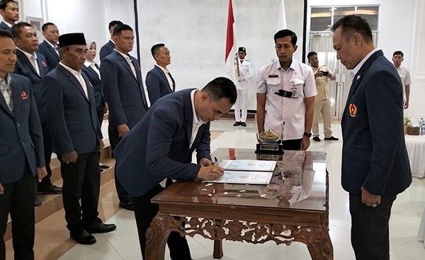 Ketum KONI Lampung Minta KONI Pesawaran Fokus Membina Atlet Muda