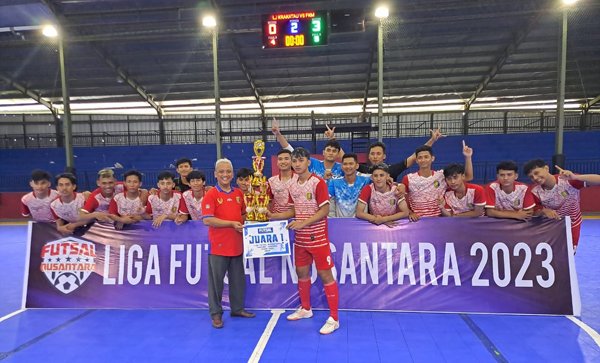 FKM Juara Linus Zona Lampung 2023, Hentikan Krakatau 3-0