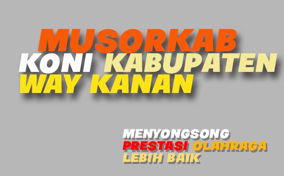Hari Ini Musorkab KONI Way Kanan, Margono: Untuk Masa Depan Olahraga Daerah