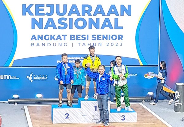 Empat Lolos PON, Lifter Lampung Pecahkan Rekornas di Kejurnas Angkat Besi 2023