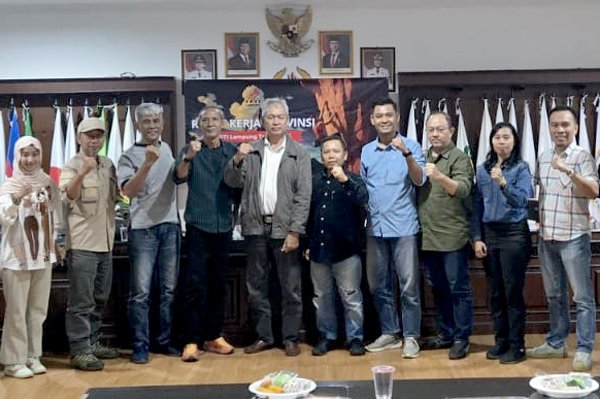 Rakerprov, FPTI Lampung Diminta Konsisten dan Jaga Komitmen