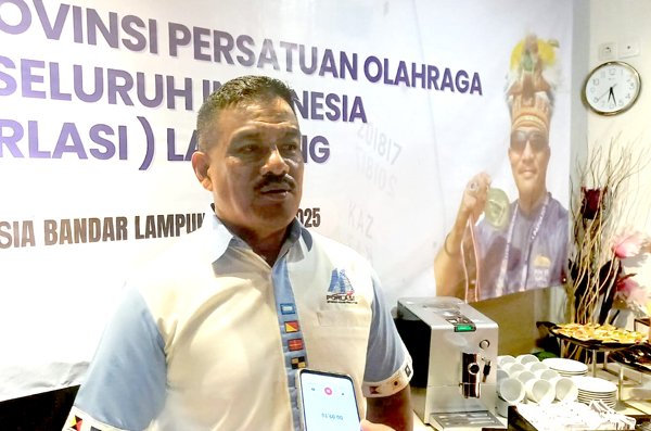 Tomy Kembali Pimpin Porlasi Lampung Periode 2025-2029
