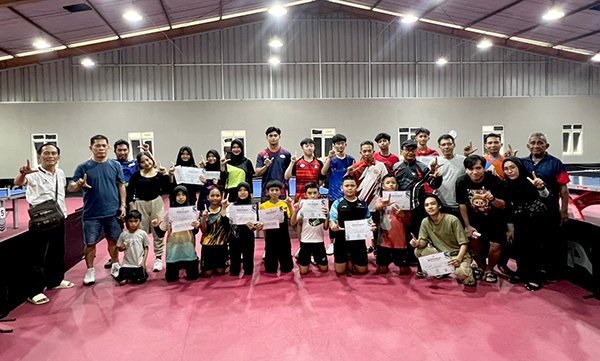 Bertekad Bina Atlet Sejak Dini, PTMSI Lampung Mulai Dengan Program Dasar