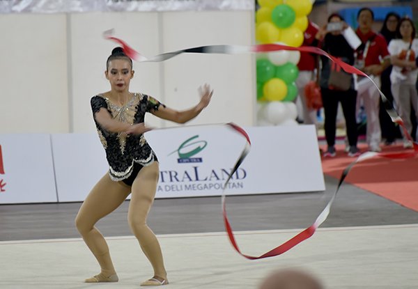 Tri Wahyuni, Bawa Senam Rytmik Lampung ke Asian Games 2026